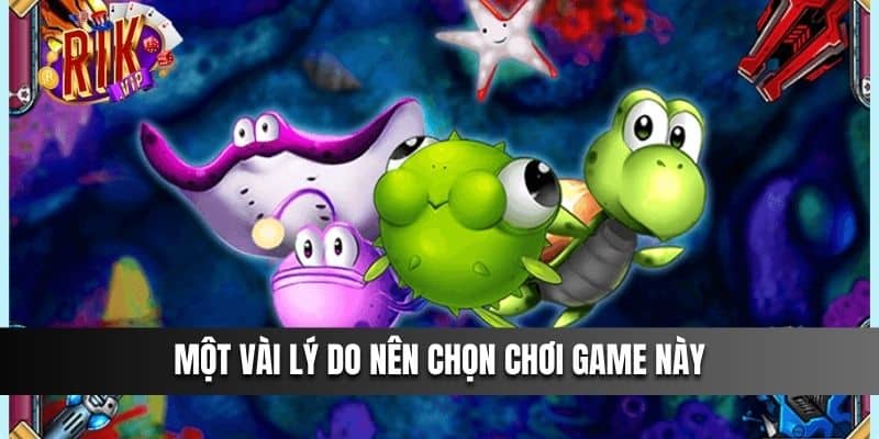 Một vài lý do nên chọn chơi game này