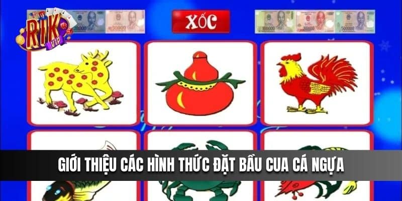 Giới thiệu các hình thức đặt Bầu Cua Cá Ngựa